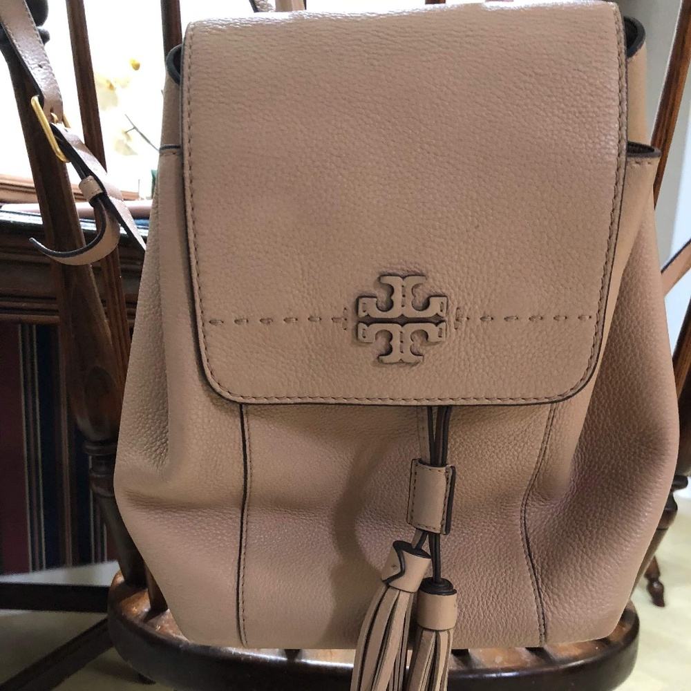 Tory burch sand mcgraw backpack